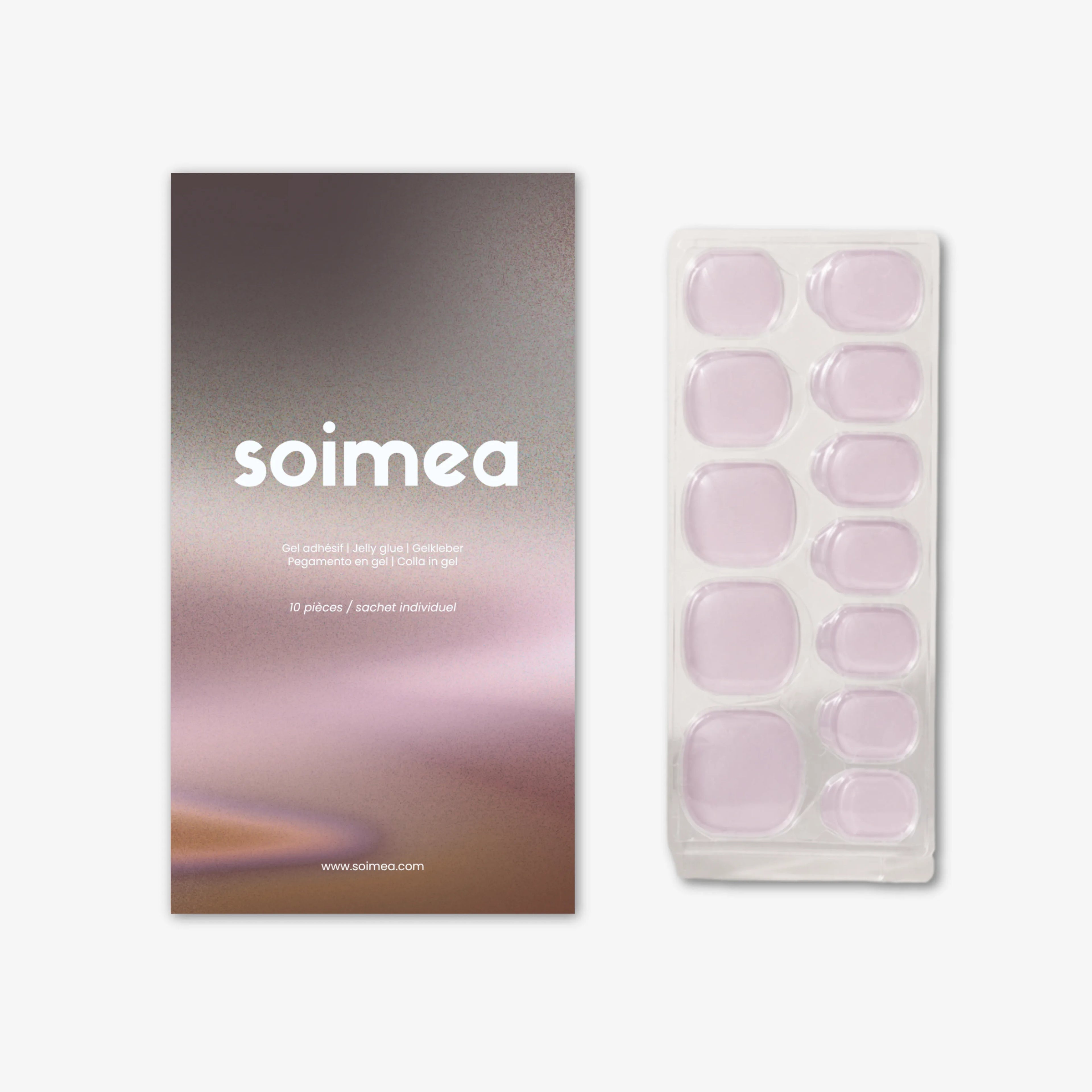 Gel Pads 2.0 - faux ongles press-on gel souple SOIMEA Paris