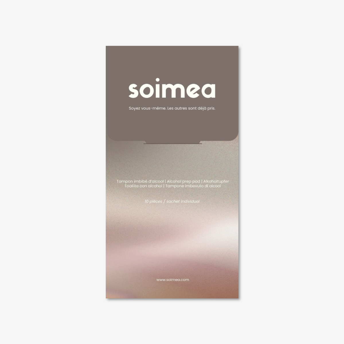 soimea faux ongles alcohol prep pad tampon imbibé d'alcool, Lingettes alcoolisées pratiques